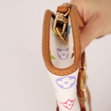 Limited Edition Louis Vuitton x Takashi Murakami Monogram Multicolor Shirley Pochette - FashioNica
