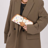 Limited Edition Louis Vuitton x Takashi Murakami Monogram Multicolor Shirley Pochette - FashioNica