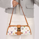 Limited Edition Louis Vuitton x Takashi Murakami Monogram Multicolor Shirley Pochette - FashioNica