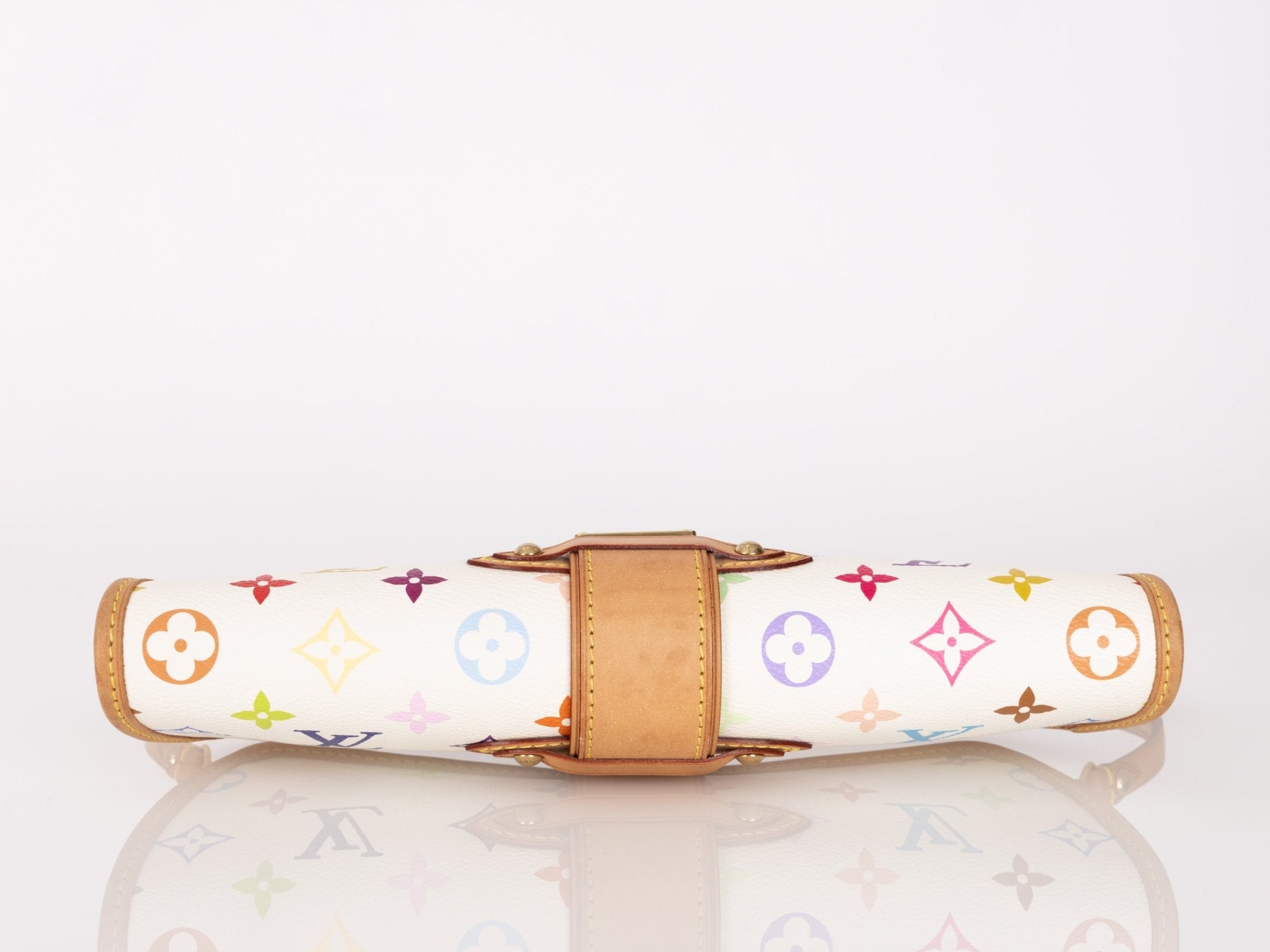 Limited Edition Louis Vuitton x Takashi Murakami Monogram Multicolor Shirley Pochette - FashioNica