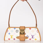 Limited Edition Louis Vuitton x Takashi Murakami Monogram Multicolor Shirley Pochette - FashioNica