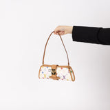 Limited Edition Louis Vuitton x Takashi Murakami Monogram Multicolor Shirley Pochette - FashioNica
