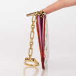 Limited Edition Louis Vuitton x Takashi Murakami Multicolor Blanc Cardholder Key Pouch - FashioNica