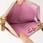 Limited Edition Louis Vuitton x Takashi Murakami Multicolor Blanc Cardholder Key Pouch - FashioNica