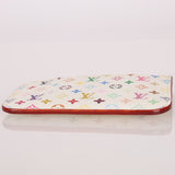 Limited Edition Louis Vuitton x Takashi Murakami Multicolor Blanc Key Pouch - FashioNica