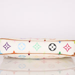 Limited Edition Louis Vuitton x Takashi Murakami Multicolor Blanc Pochette - FashioNica