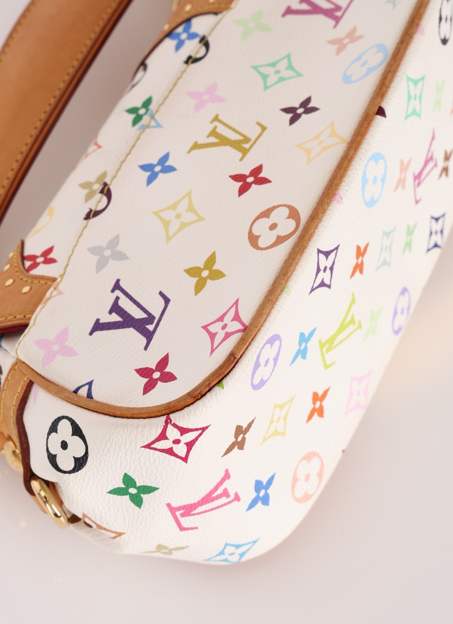 Limited Edition Louis Vuitton x Takashi Murakami Multicolor Monogram Marilyn PM - FashioNica