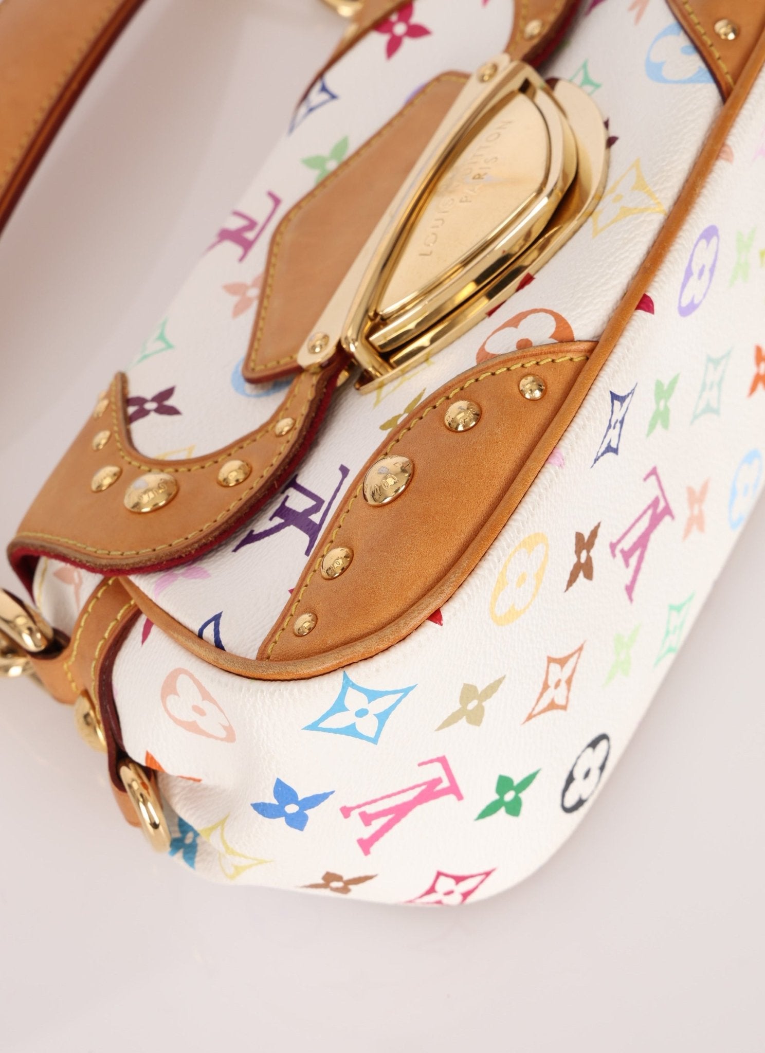 Limited Edition Louis Vuitton x Takashi Murakami Multicolor Monogram Marilyn PM - FashioNica
