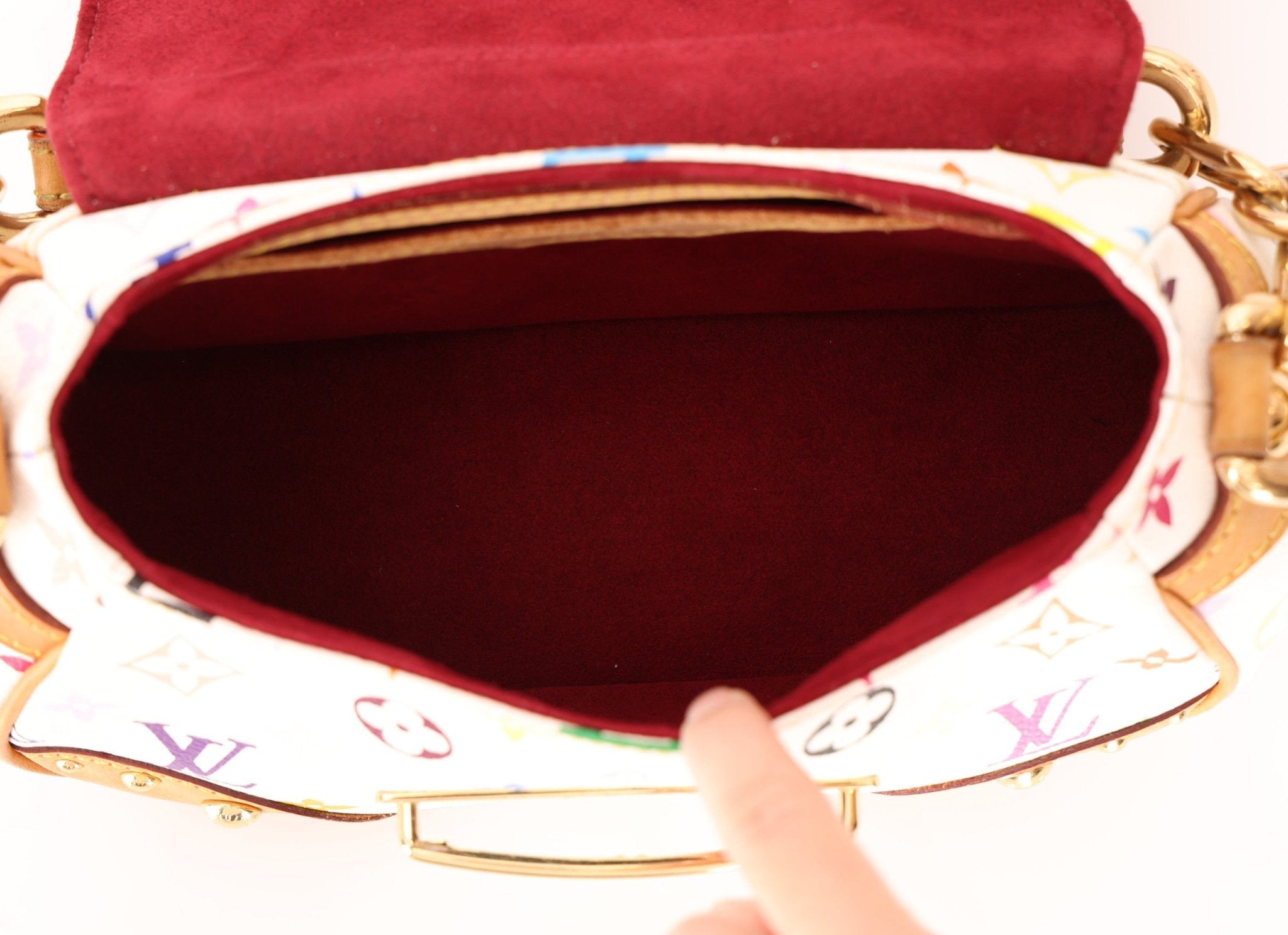 Limited Edition Louis Vuitton x Takashi Murakami Multicolor Monogram Marilyn PM - FashioNica