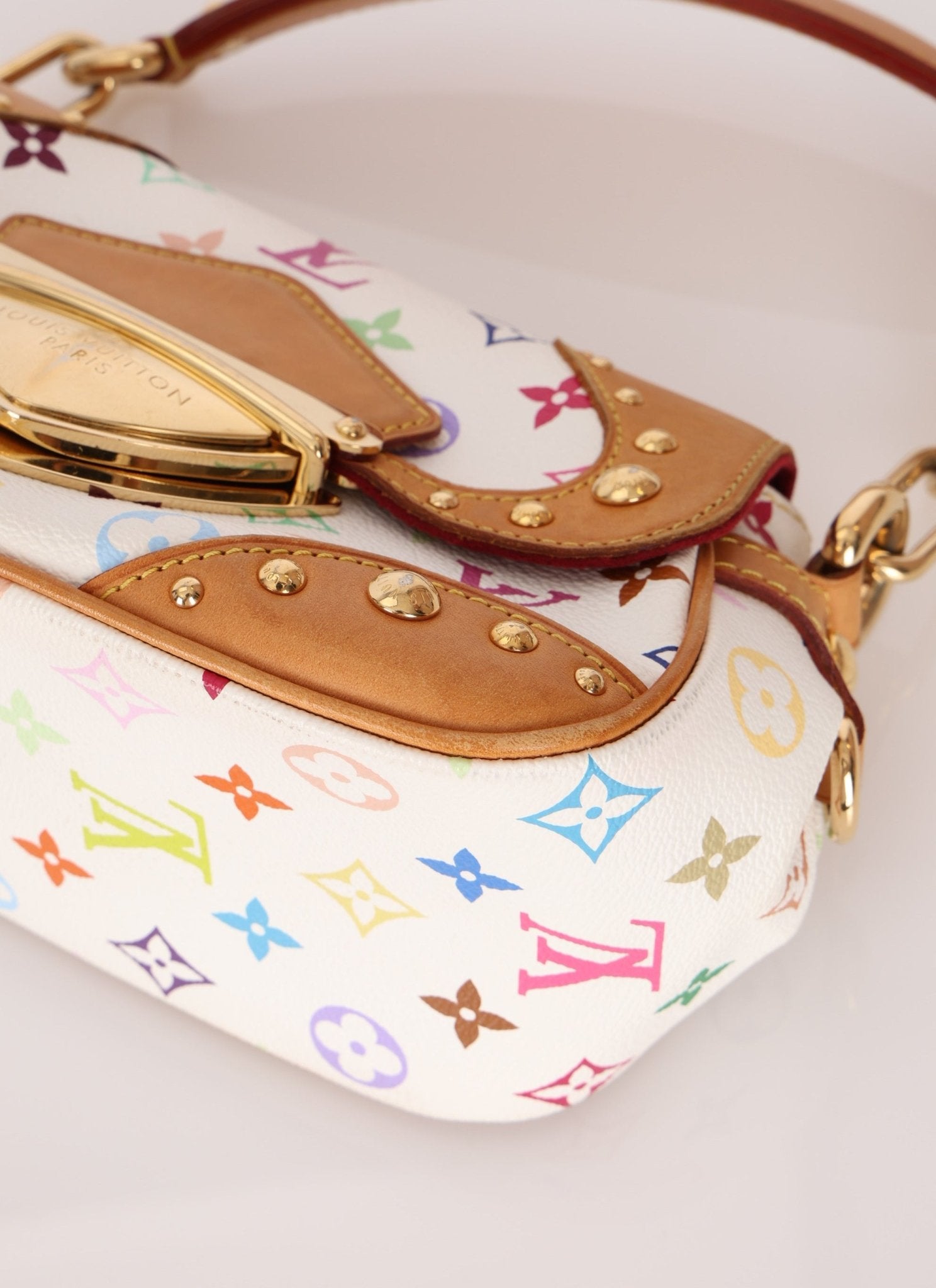 Limited Edition Louis Vuitton x Takashi Murakami Multicolor Monogram Marilyn PM - FashioNica