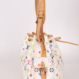 Limited Edition Louis Vuitton x Takashi Murakami Multicolor Monogram Petit Noe - FashioNica