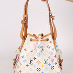 Limited Edition Louis Vuitton x Takashi Murakami Multicolor Monogram Petit Noe - FashioNica