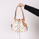Limited Edition Louis Vuitton x Takashi Murakami Multicolor Noe Bucket Bag - FashioNica