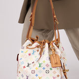 Limited Edition Louis Vuitton x Takashi Murakami Multicolor Noe Bucket Bag - FashioNica