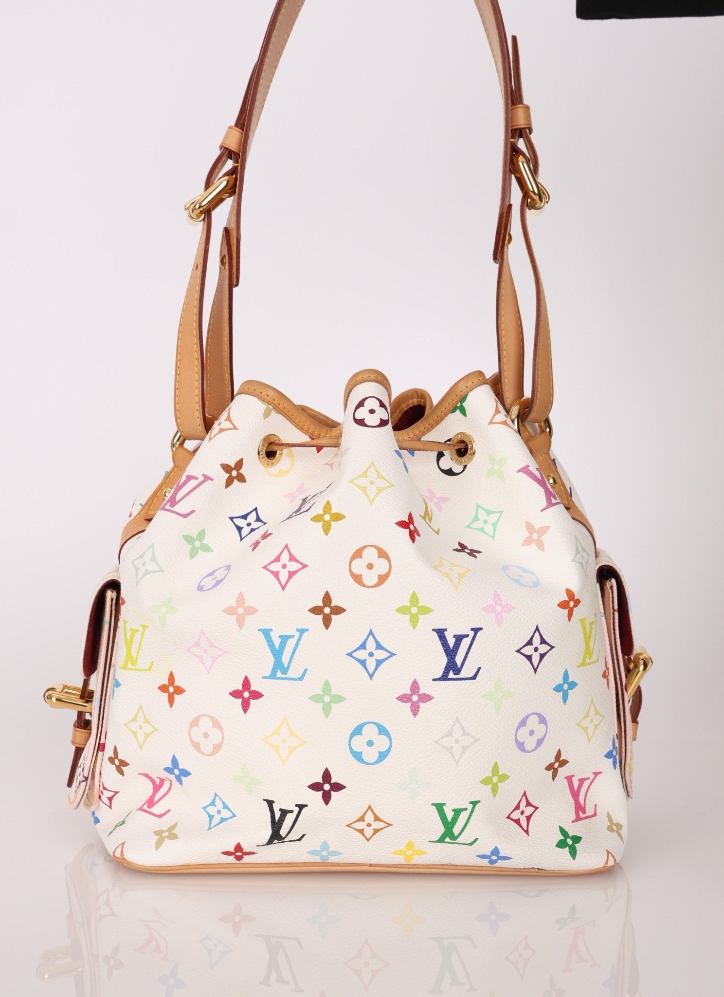 Limited Edition Louis Vuitton x Takashi Murakami Multicolor Noe Bucket Bag - FashioNica