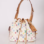 Limited Edition Louis Vuitton x Takashi Murakami Multicolor Noe Bucket Bag - FashioNica