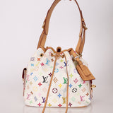 Limited Edition Louis Vuitton x Takashi Murakami Multicolor Noe Bucket Bag - FashioNica