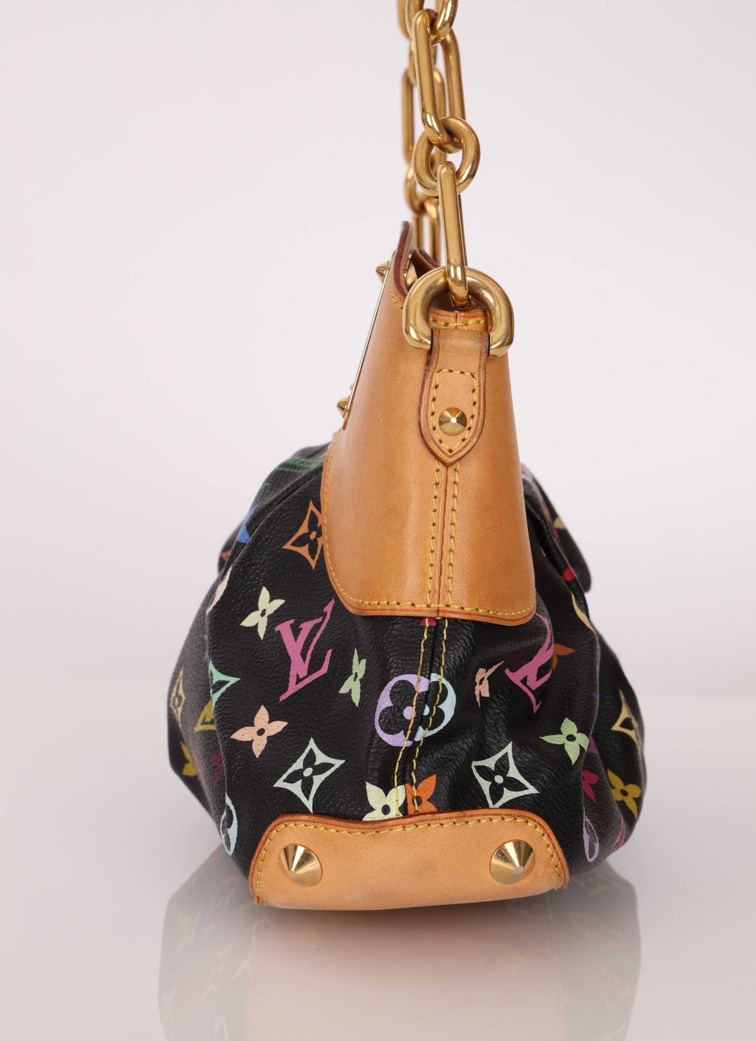 Limited Edition Louis Vuitton x Takashi Murakami Multicolor Noir Judy PM - FashioNica