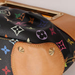 Limited Edition Louis Vuitton x Takashi Murakami Multicolor Noir Judy PM - FashioNica