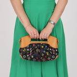 Limited Edition Louis Vuitton x Takashi Murakami Multicolor Noir Judy PM - FashioNica