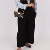 Limited Edition Louis Vuitton x Takashi Murakami Multicolor Noir Milla Pochette - FashioNica