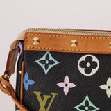 Limited Edition Louis Vuitton x Takashi Murakami Multicolor Noir Pochette - FashioNica