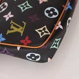 Limited Edition Louis Vuitton x Takashi Murakami Multicolor Noir Pochette - FashioNica