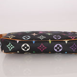 Limited Edition Louis Vuitton x Takashi Murakami Multicolor Noir Pochette - FashioNica