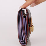 Limited Edition Louis Vuitton X Takashi Murakami Noir Multicolor Joey Wallet - FashioNica