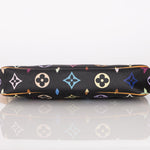 Limited Edition Louis Vuitton x Takashi Murakami Noir Multicolor Pochette - FashioNica