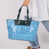 Limited Edition Louis Vuitton x Takashi Murakami Patent Cosmic Blossom Tote PM - FashioNica