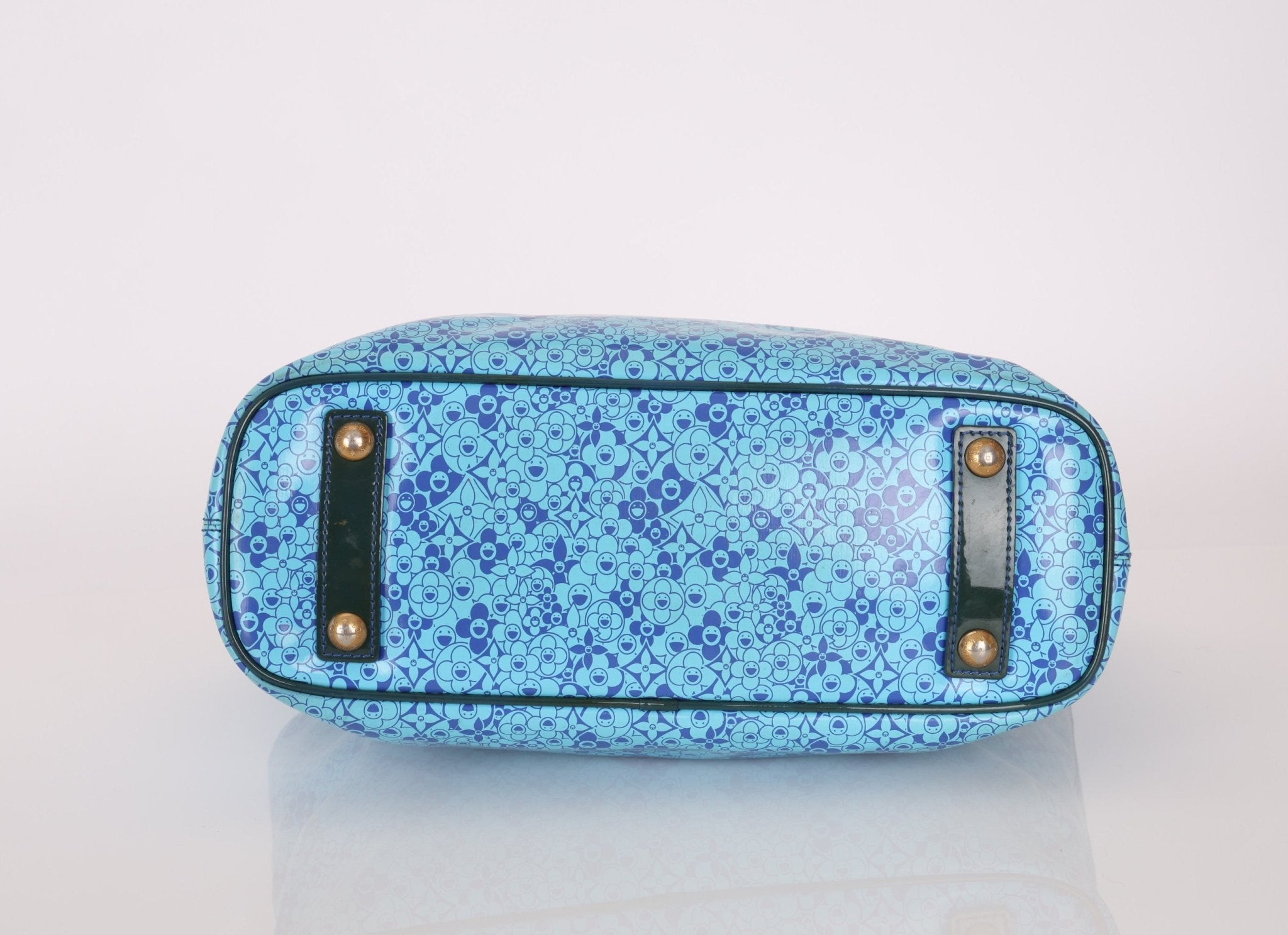 Limited Edition Louis Vuitton x Takashi Murakami Patent Cosmic Blossom Tote PM - FashioNica