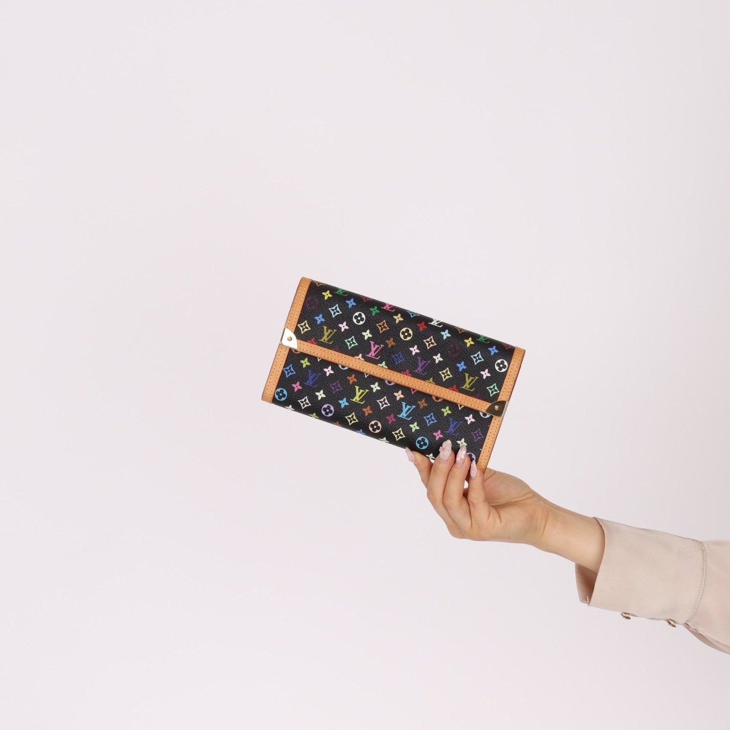 Limited Edition Louis Vuitton x Takashi Murakami Porte Tresor International Wallet - FashioNica