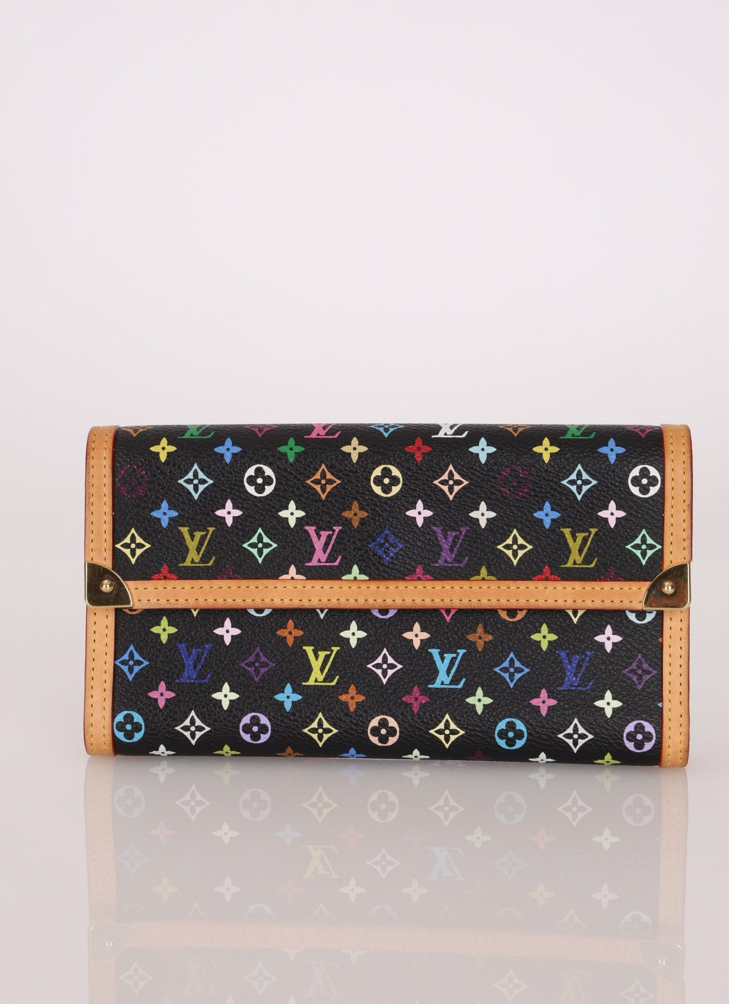 Limited Edition Louis Vuitton x Takashi Murakami Porte Tresor International Wallet - FashioNica