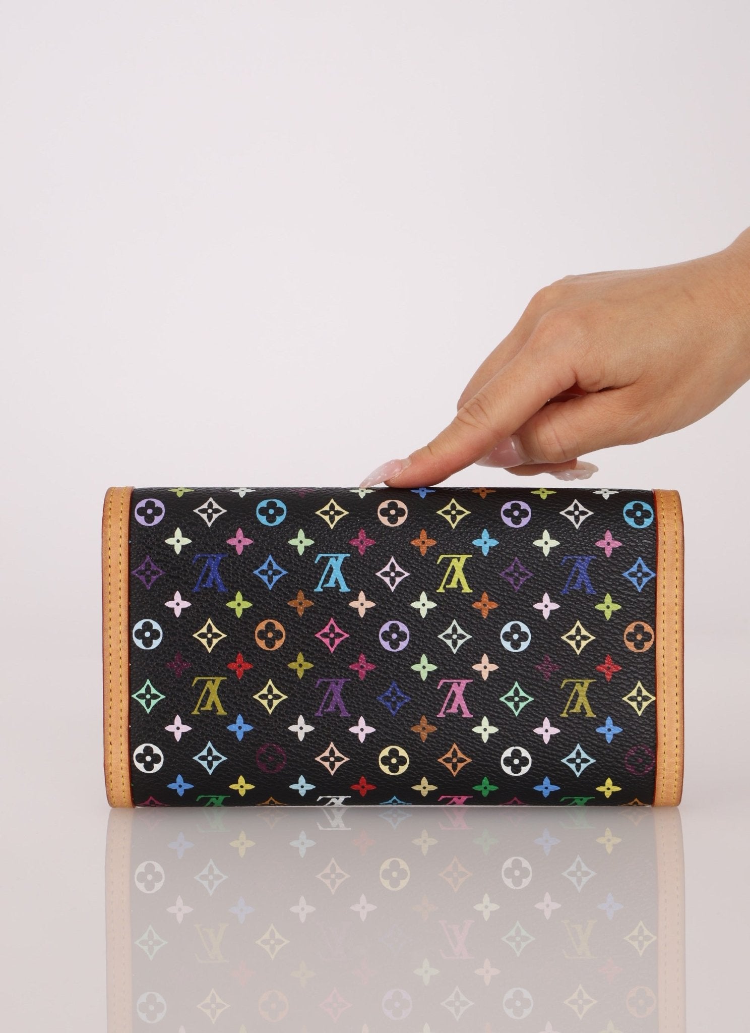 Limited Edition Louis Vuitton x Takashi Murakami Porte Tresor International Wallet - FashioNica