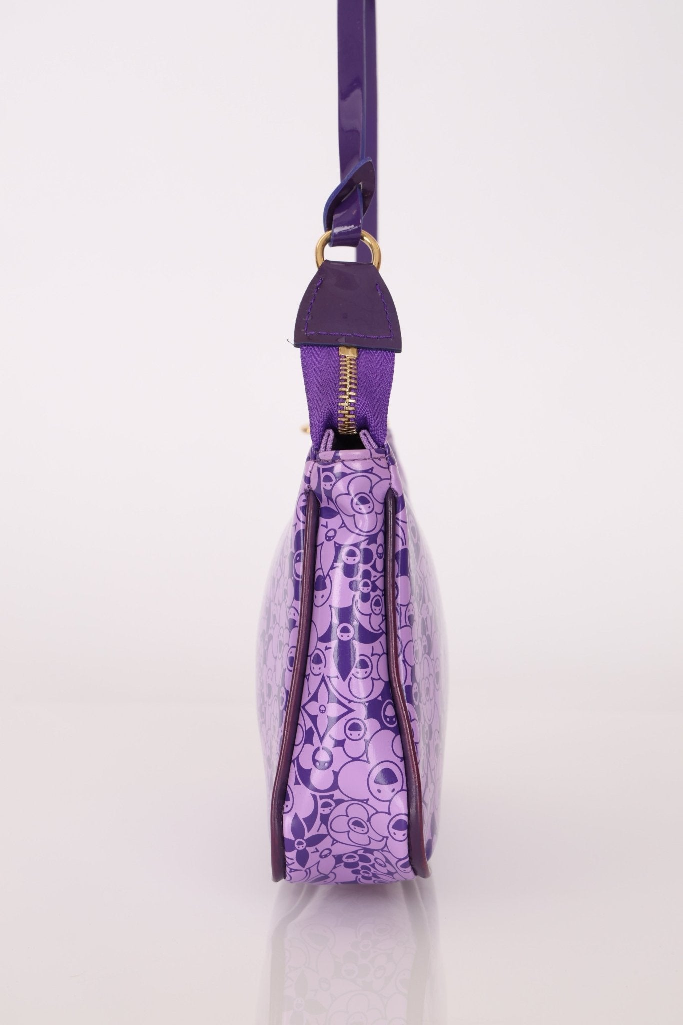 Limited Edition Louis Vuitton x Takashi Murakami PVC Cosmic Blossom Pochette Accessoires - FashioNica