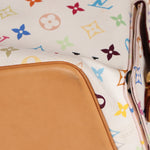 Limited Edition Louis Vuitton x Takashi Murakami White Multicolor Petit Noe - FashioNica