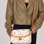 Limited Edition Louis Vuitton x Takashi Murakami White Sologne - FashioNica