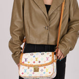 Limited Edition Louis Vuitton x Takashi Murakami White Sologne - FashioNica