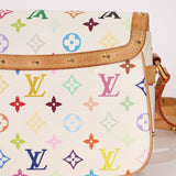Limited Edition Louis Vuitton x Takashi Murakami White Sologne - FashioNica