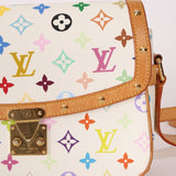 Limited Edition Louis Vuitton x Takashi Murakami White Sologne - FashioNica