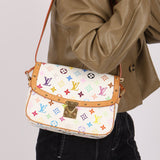 Limited Edition Louis Vuitton x Takashi Murakami White Sologne - FashioNica