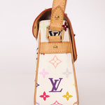 Limited Edition Louis Vuitton x Takashi Murakami White Sologne - FashioNica