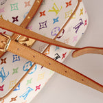 Limited Edition Louis Vuitton x Takashi Murakami White Sologne - FashioNica