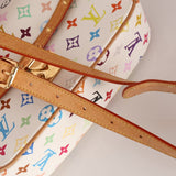 Limited Edition Louis Vuitton x Takashi Murakami White Sologne - FashioNica