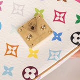 Limited Edition Louis Vuitton x Takashi Murakami White Sologne Crossbody - FashioNica