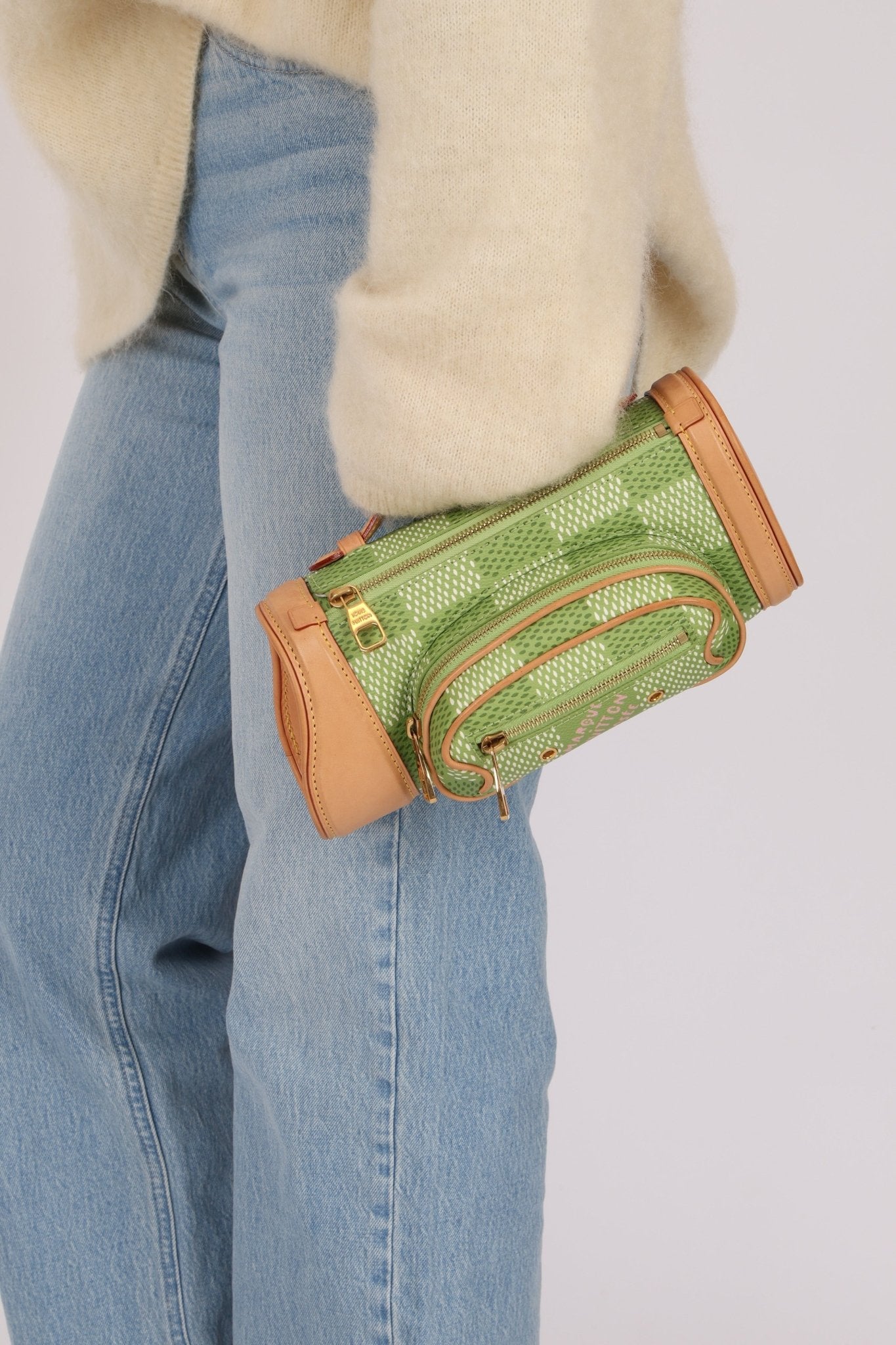 Limited Edition Louis Vuitton x Tyler The Creator Damier Golf Mini Bag - FashioNica