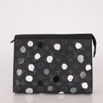 Limited Edition Louis Vuitton x Yayoi Kusama Voyage Monogram Eclipse Pochette MM - FashioNica