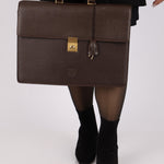 Loewe 1980's Anagram Briefcase - FashioNica