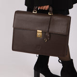 Loewe 1980's Anagram Briefcase - FashioNica